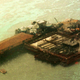Big plans in the South China Sea: A Chinese structure at Mischief Reef in 1998.